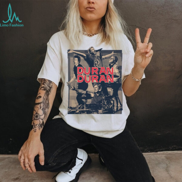 Duran Duran Merch 2025 Tour Collage Bandshot TShirt