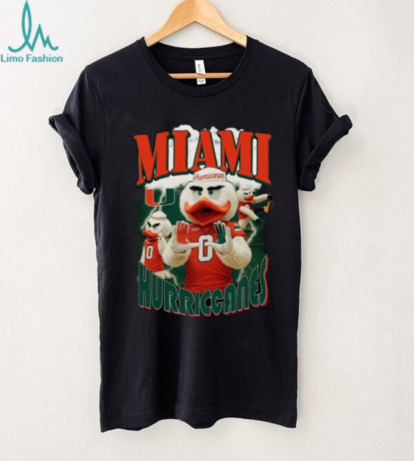 Dyme Lyfe Miami Hurricanes Sebastian Graphic T Shirt