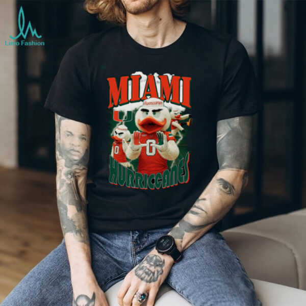 Dyme Lyfe Miami Hurricanes Sebastian Graphic T Shirt
