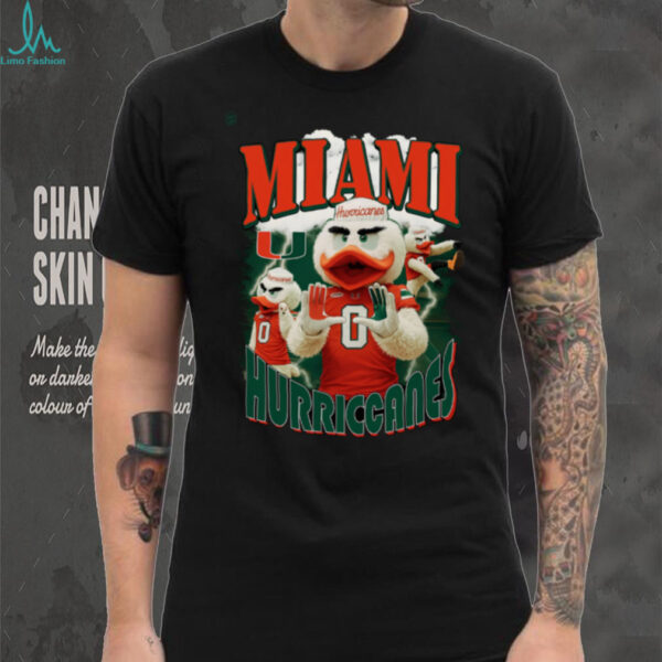 Dyme Lyfe Miami Hurricanes Sebastian Graphic T Shirt