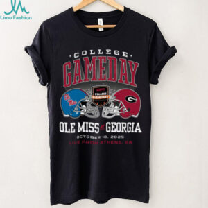ESPN Merch College Gameday Ole Miss vs Georgia T Shirt