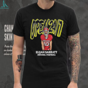 Elijah Sarratt Open 24 7 Indiana Hoosiers Football Waffle House shirt