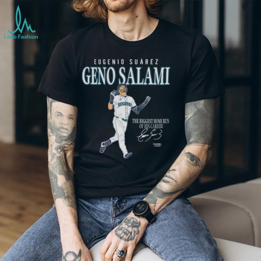 Eugenio Suárez Geno Salami Biggest Home Run Baseball Shirt Eugenio Suárez Geno Salami Biggest Home Run Baseball Shirt