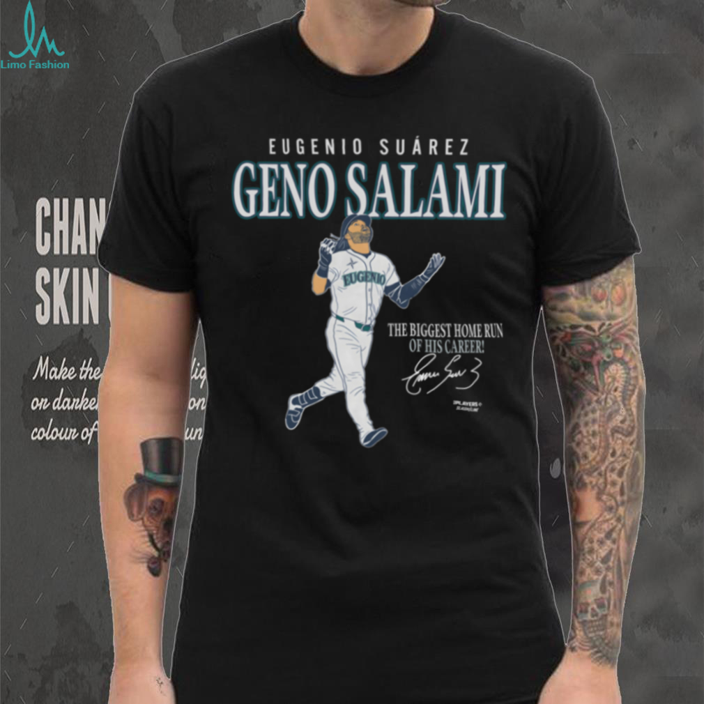 Eugenio Suárez Geno Salami Biggest Home Run Baseball Shirt Eugenio Suárez Geno Salami Biggest Home Run Baseball Shirt
