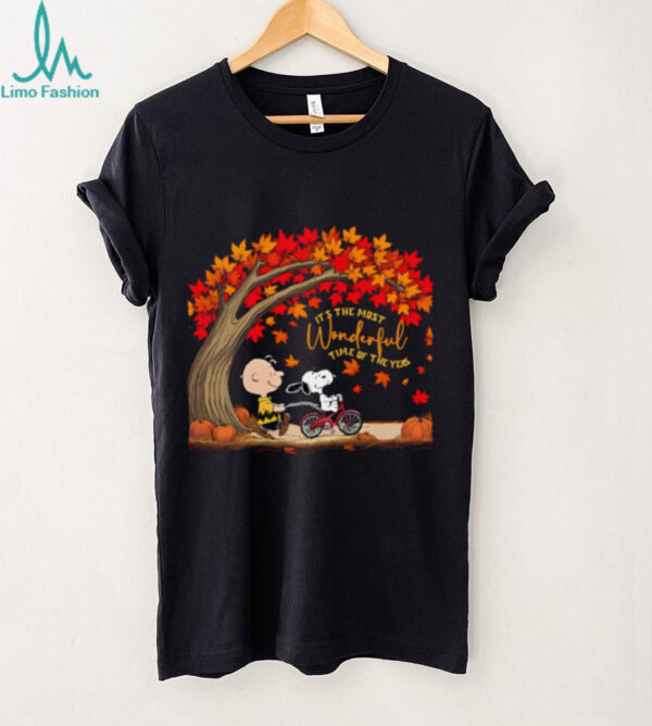 Fall Snoopy It’s The Most Wonderful Time Of The Year Shirts