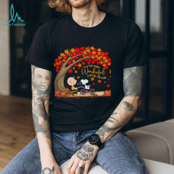 Fall Snoopy It’s The Most Wonderful Time Of The Year Shirts