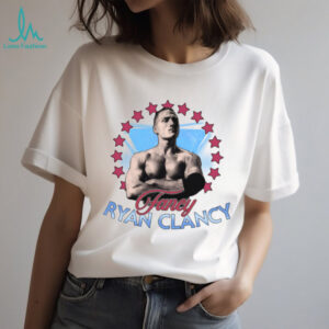 Fancy Ryan Clancy Classic Stars T Shirt Wrestling Tees