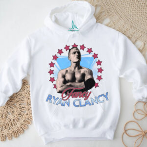 Fancy Ryan Clancy Classic Stars T Shirt Wrestling Tees