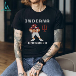 Fernando Mendoza 8 bit Retro Baller Indiana Hoosiers Football 2025 shirt