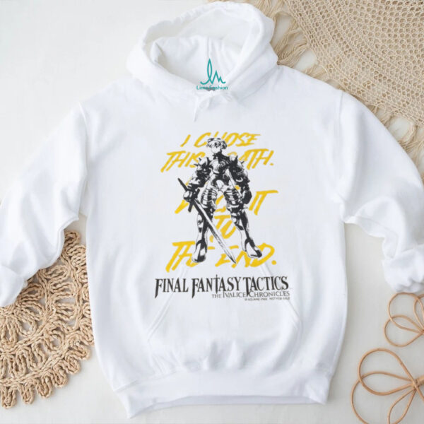 Final Fantasy Tactics The Ivalice Chronicles Knight I Chose This Path T Shirt