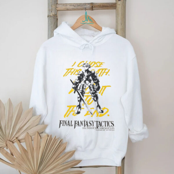 Final Fantasy Tactics The Ivalice Chronicles Knight I Chose This Path T Shirt