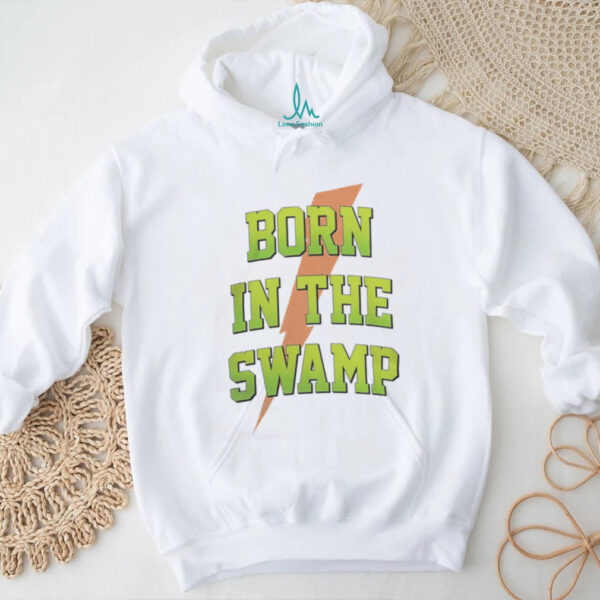 Florida Gators Shop Lafavre x Gatorade White Florida Gators Born in the Swamp T Shirt