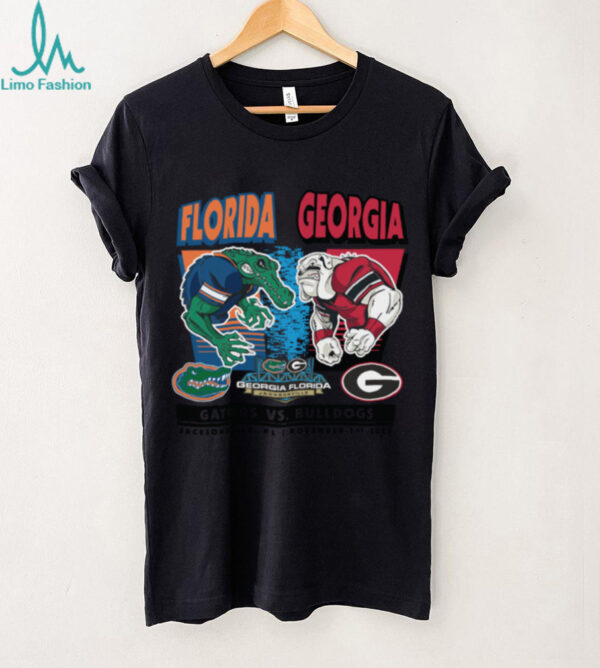 Florida Gators Vs Georgia Bulldogs Football Rivalry Game 2025 Jacksonville T Shirt