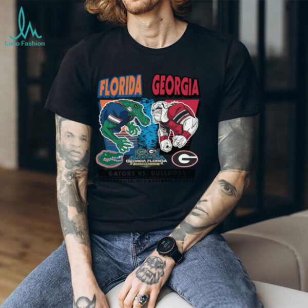 Florida Gators Vs Georgia Bulldogs Football Rivalry Game 2025 Jacksonville T Shirt