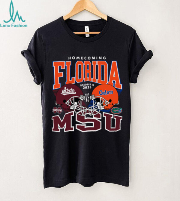 Florida Gators Vs Mississippi State Bulldogs 2025 Homecoming Football T Shirt