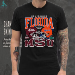 Florida Gators Vs Mississippi State Bulldogs 2025 Homecoming Football T Shirt