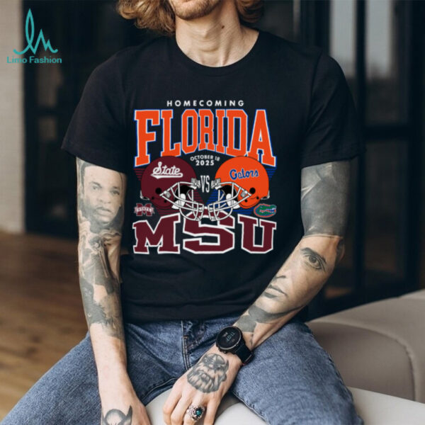 Florida Gators Vs Mississippi State Bulldogs 2025 Homecoming Football T Shirt