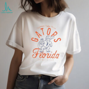 Florida Gators Womens White Micro Shirt