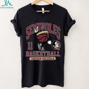 Florida State Seminoles Xavier Osceola #11 Basketball Shirt