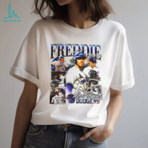 Freddie Freeman Los Angeles Dodgers MLB Baseball signature graphic shirt