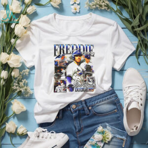 Freddie Freeman Los Angeles Dodgers MLB Baseball signature graphic shirt