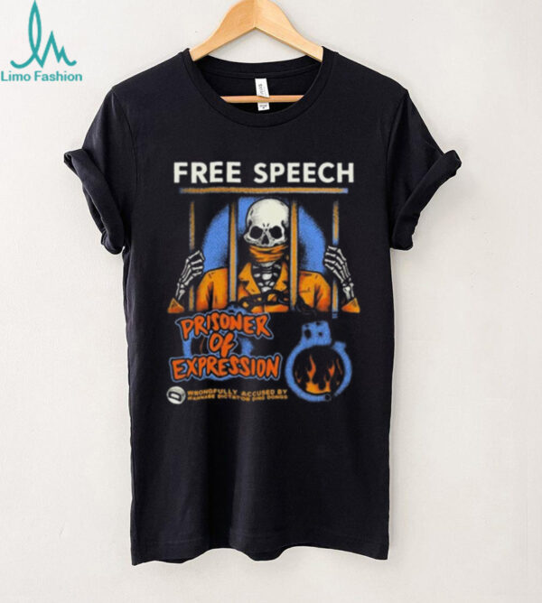 Free Speech Prisoner Of Expression T shirt