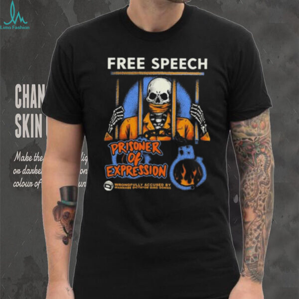 Free Speech Prisoner Of Expression T shirt
