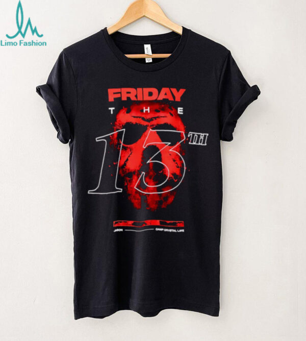 Friday the 13th Jason Voorhees tonal mask Halloween shirt