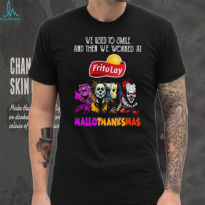 Frito Lay Christmas The Grinch And Jack Skellington Unwilling Friends Logo T Shirt