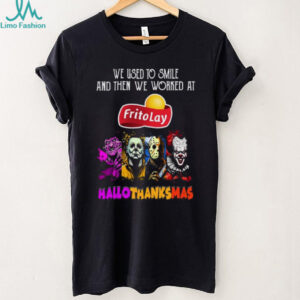 Frito Lay Christmas The Grinch And Jack Skellington Unwilling Friends Logo T Shirt