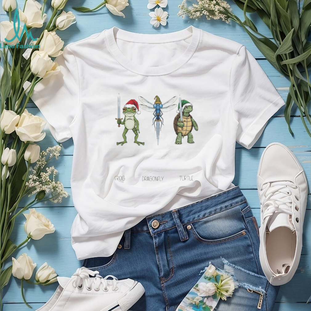 Frog Dragonfly Turtle Knights FDT Anti Trump Christmas shirt Frog Dragonfly Turtle Knights FDT Anti Trump Christmas shirt