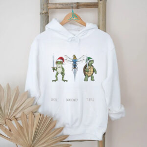 Frog Dragonfly Turtle Knights FDT Anti Trump Christmas shirt