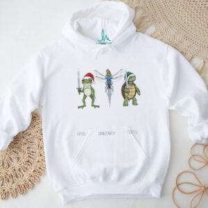 Frog Dragonfly Turtle Knights FDT Anti Trump Christmas shirt