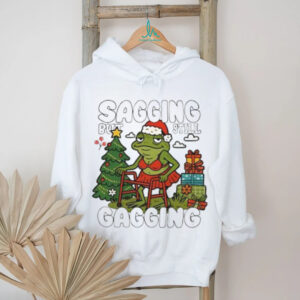 Frog Sagging But Still Gagging Christmas shirt