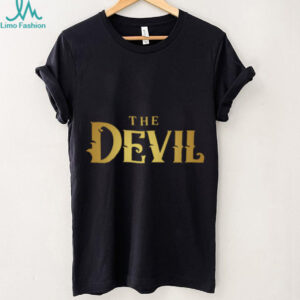 Fully Filmy ShopThe Devil Logo Gold Foil Shirt
