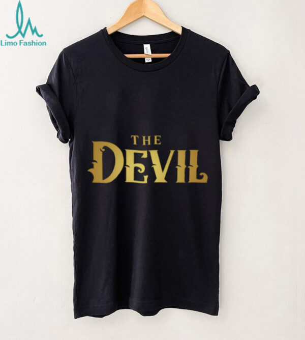 Fully Filmy ShopThe Devil Logo Gold Foil Shirt