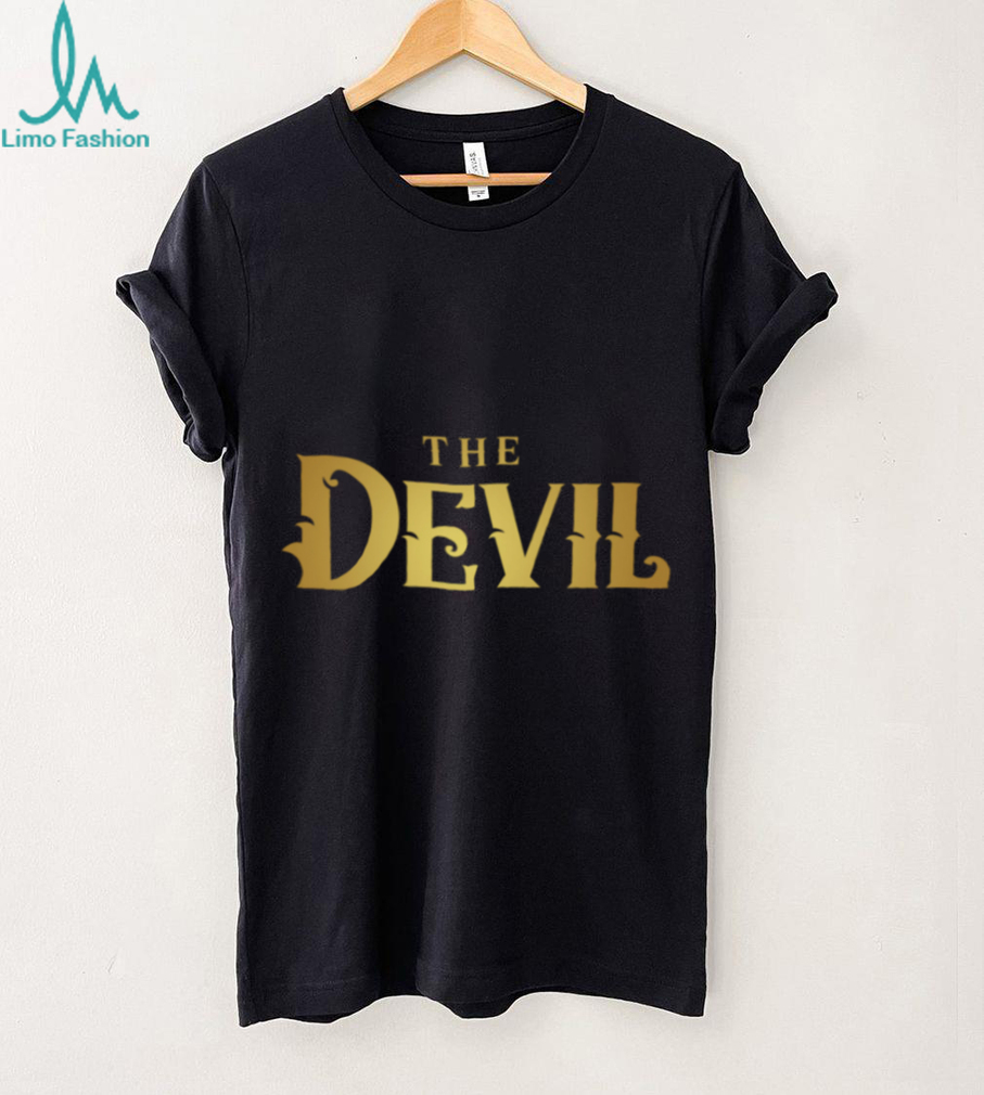 Fully Filmy ShopThe Devil Logo Gold Foil Shirt Fully Filmy ShopThe Devil Logo Gold Foil Shirt