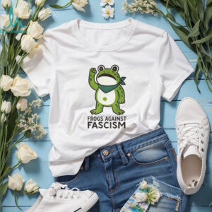 Funny Protest Frog Frogs Against Fascism shirt