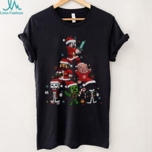 Gamer Character Christmas tree shirt
