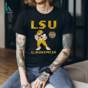 Garrett Nussmeier Retro Baller LSU Tigers football 2025 shirt