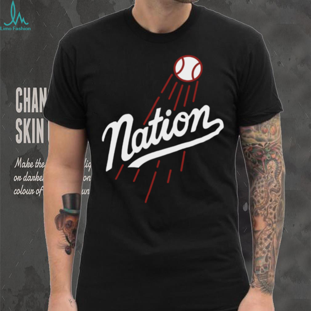 Gearup Los Angeles Baseball Nation Logo Shirt Gearup Los Angeles Baseball Nation Logo Shirt