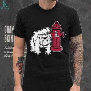 Georgia Bulldogs GA Hydrant Barstool Sports Football Tee