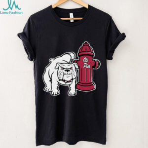 Georgia Bulldogs GA Hydrant Barstool Sports Football Tee