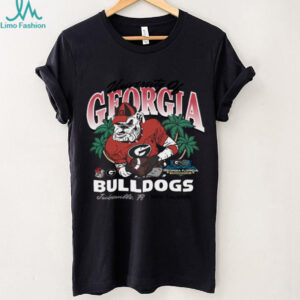Georgia Bulldogs Palm Tree Rivalry Football Florida Vs Georgia Jacksonville 2025 T Shirt
