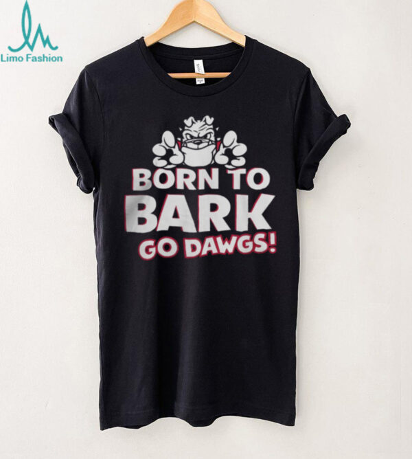 Georgia Bulldogs UGA Born To Bark T Shirt