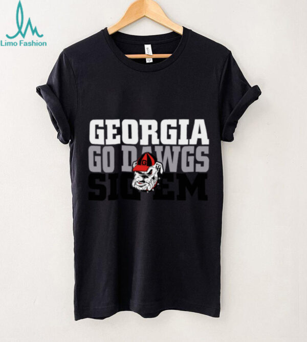 Georgia Bulldogs UGA Sic ‘Em T Shirt