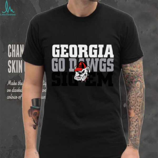 Georgia Bulldogs UGA Sic ‘Em T Shirt