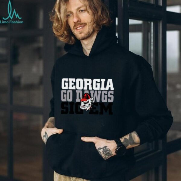 Georgia Bulldogs UGA Sic ‘Em T Shirt