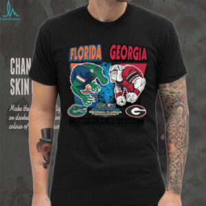 Georgia Bulldogs Vs Florida Gators NCAA Football 2025 Mascot Rivalry Matchup Shirt
