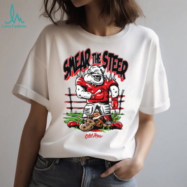 Georgia Football Smear The Steer Pocket T Shirt
